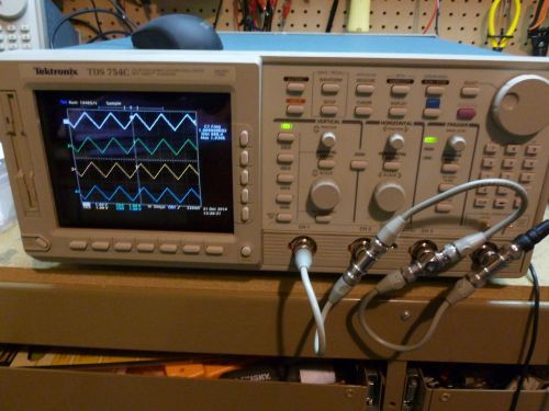 Tektronix tds754c 500mhz 4ch digital oscilloscope - works perfect for sale