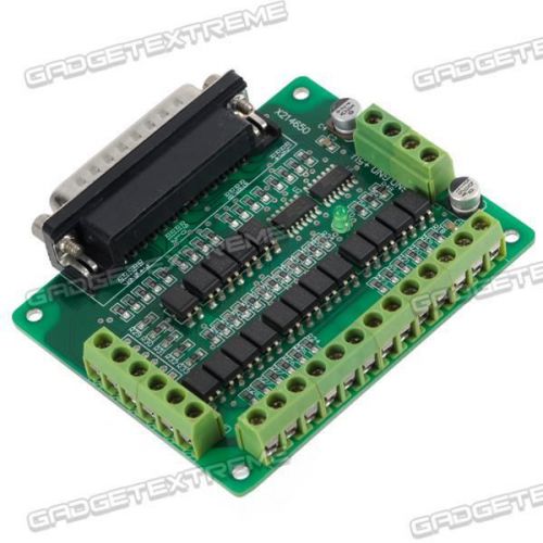 CNC DB25 Breakout Board Adapter Stepper Motor Driver e