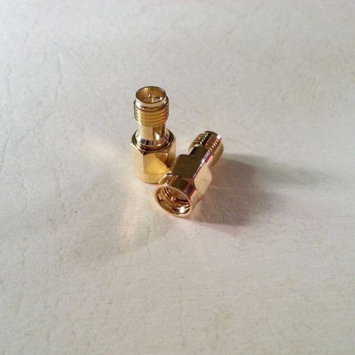 10pcs Reverse Polarity Adaptor SMA male plug to RP-SMA female jack RPSMA Adapter