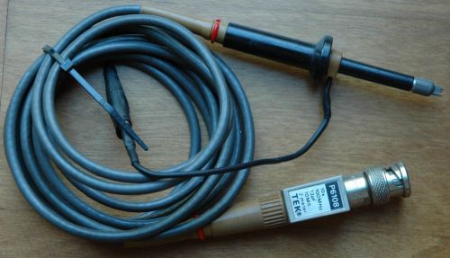 GENUINE TEKTRONIX P6108 10X  100Mhz Oscilloscope Probe with Ground Lead