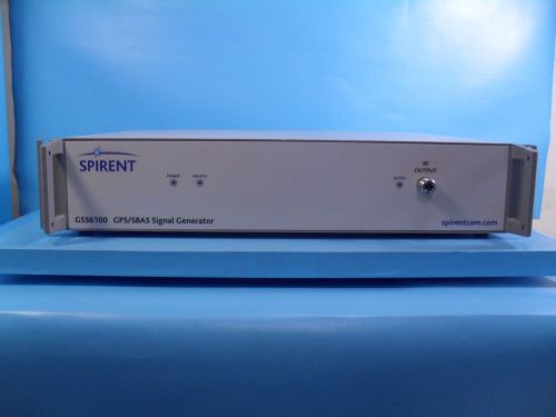 Spirent GSS6100 Free Shipping!!! - GPS/SBAS Signal Generator