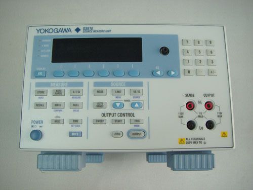 YOKOGAWA  GS610 SOURCE MEASURE UNIT