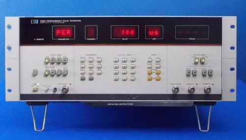 Agilent / HP 8160A with Opt. 020,  Pulse Generators, 50MHz  (Asset 1050)