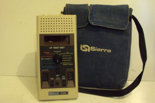 Sierra LSI 808D Tx RX VF Test Set w/ Pouch