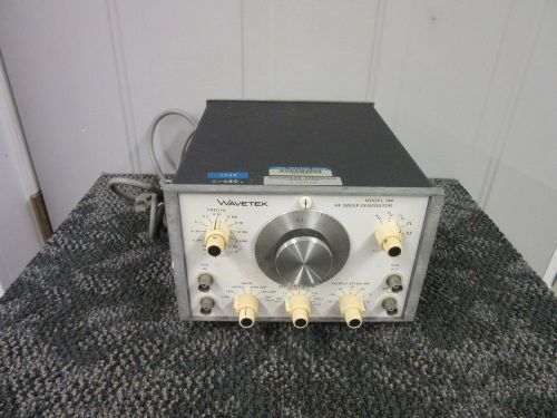 WAVETEK HF SWEEP GENERATOR 144  LOCKHEED MARTIN 115V 3/8 A 230V 3/16 A WORKS