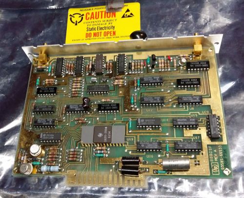 HP 3585A SPECTRUM ANALYZER card 03585 66533 A33 GOLD PLATED