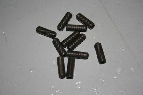 1/2&#034;-20 X 1&#034; SOCKET SET SCREW CUP PT. LOT OF 10