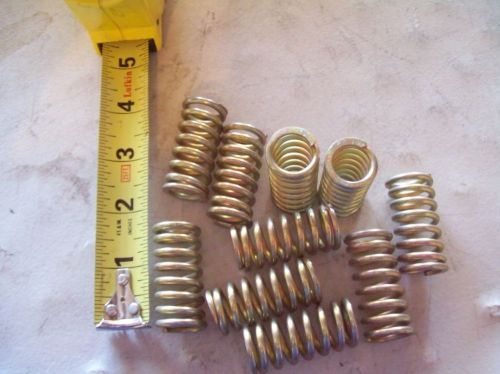 COMPRESSION SPRING LOT 10 PCS. HEAVY DUTY .120x.850x1.775 ZINC  PLATED