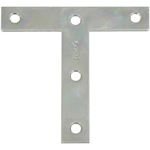 Stanley 4&#034; x 4&#034; zinc t plates s839-035 2pack for sale