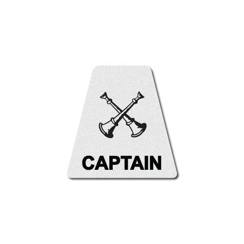 Firefighter helmet tets tetrahedrons fire helmet sticker - captain horns for sale