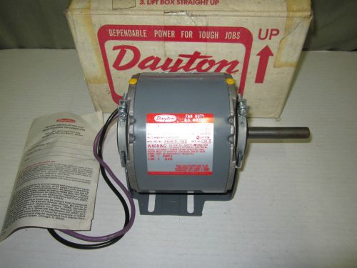 NEW Dayton 3M588 Air Over Fan Motor 1/15 HP 1050 RPM 115 Volt Nema 42y Frame