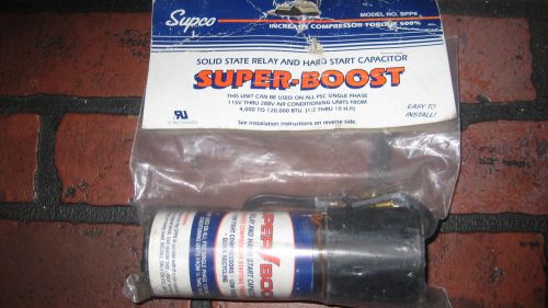 SPP6 Super Boost relay and hard Start Capacitor 120-288V 1/2 thru 10 hp 500%