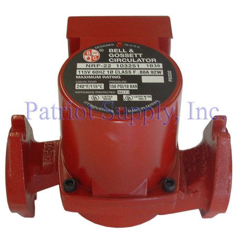 BELL &amp; GOSSETT NRF-22 &#034;MINI PUMP&#034;  103251 LESS FLANGES