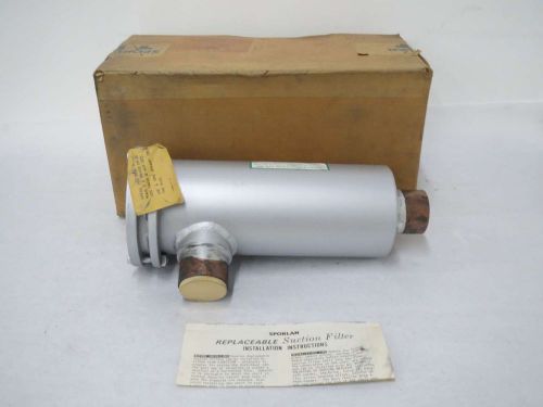 NEW SPORLAN RSF-9617-T  REFRIGERATION 2-1/8 IN ODF SOLDER SUCTION FILTER B481294