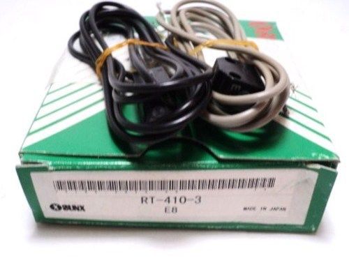 SUNX RT-410-3 PHOTOELECTRIC SENSOR THRU BEAM SIDE SENSING 1M  RT - 410 - 3