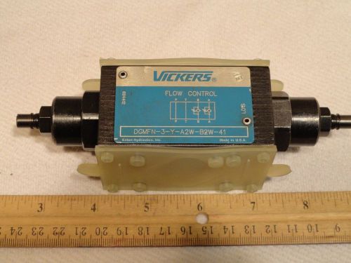 Vickers DGMFN-3-Y-A2W-B2W-41 Flow Control Dual Hydraulic Valve