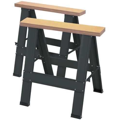 Two Piece Foldable Saw Horse Set