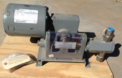 A&amp;F MACHINE PISTON METERING PUMP 1/4HP