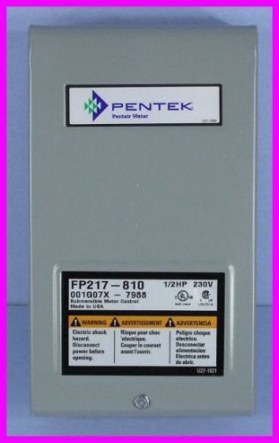 ** flotec pentek pentair fp217-810 submersible 1/2 hp motor control 230v new ** for sale