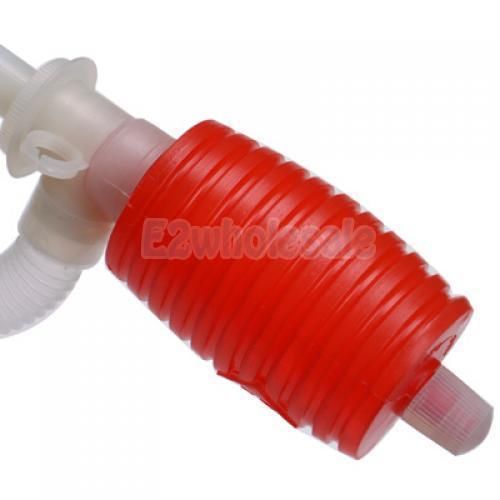 Manual Siphon Pump Hose Water Gas Oil Fuel Liquid Transfer Pump Easy Operate