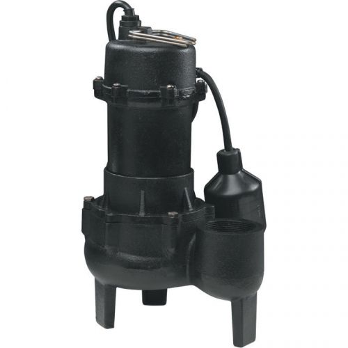 Wayne Cast Iron Sewage Ejector-5700 GPH 1/2 HP 2in #RPP50