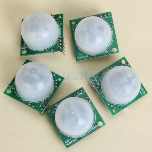 5x Adjust Infrared IR PIR Motion Sensor Detector Module