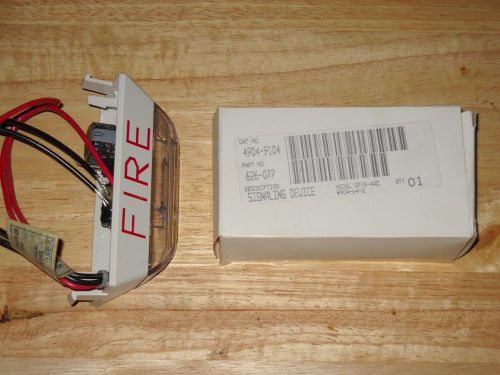 Simplex 4904-9104 Fire Strobe Light Visual Device NEW