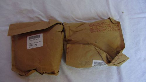 Lot 2 x MIL B-121E Grade A Type 1 Poly Kraft Hood Chemical-Biological Mask Cover