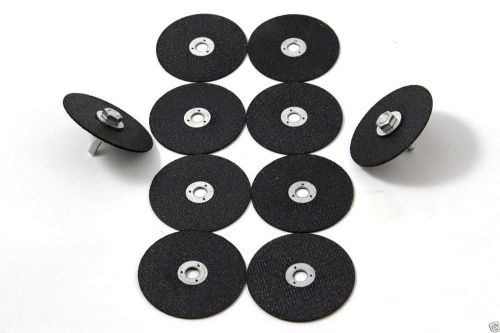 10pc 3&#034; CUT-OFF WHEEL DISCS WITH 2 MANDRELS NEIKO TOOLS USA