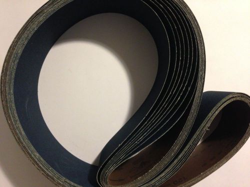 SIA ABRASIVES 3 x 72 120 grit Sanding Belt Lot of 11