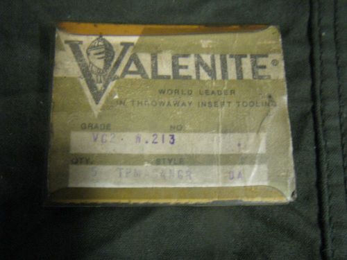 Valenite TPMA-54NGR  VC2 Carbide Inserts 3pcs