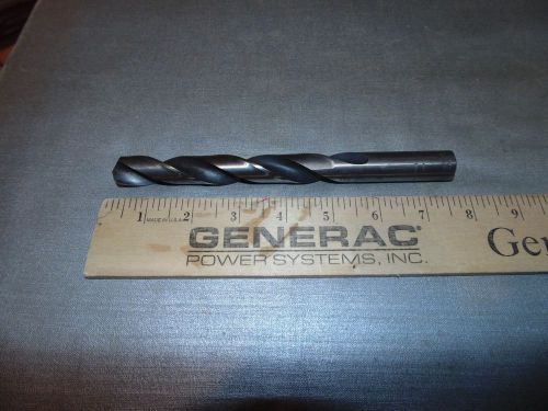 PRECISION TWIST DRILL  11/16&#034; X 7.75&#034;  Length Drill Bit HS Black Oxide