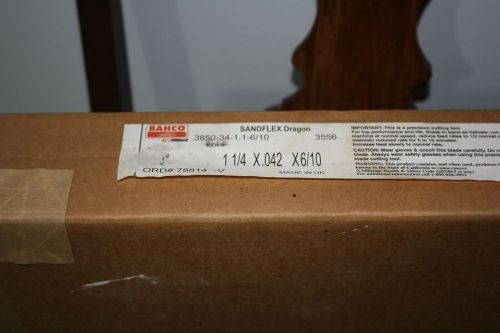 BAHCO  SANDFLEX DRAGON SAW BLADES 3850-34-1. 1-6/10  3 BLADES IN PACKAGE