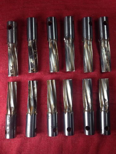 12 PIECES Union Screw Machine Reamer .545&#034;-6 Flute-Right Hand-3&#034; OAL-12 PIECE