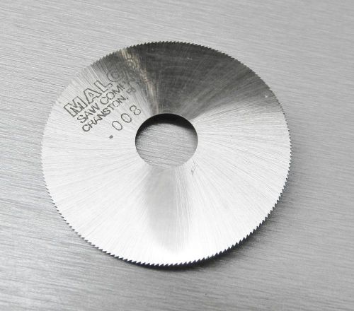 MALCO SAW BLADE JEWELERS SLOTTING SAWS 2&#034; HIGH SPEED CIRCULAR SAW BLADES 0.008&#034;