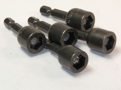 1 lot of 5 - Proto 1/4&#034; hex 10mm magnetic nut setter pt# 61694 (#804)