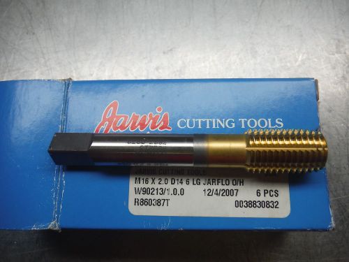 JARVIS M16 2 D14 TAPS (QTY4) 1&#034; LOC 3.75&#034; OAL R860387T (LOC1244A) TS12