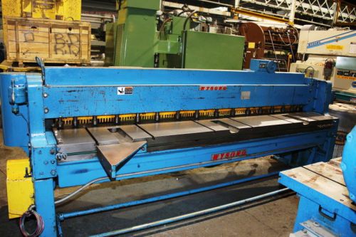 10&#039; x 10 Ga. WYSONG MODEL 1010 POWER SQUARING SHEAR, NEW 1965