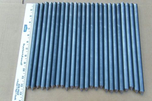 Sale- 24 pcs 5/8&#034; dia 1040 cr steel bar,metal rod lathe machining,around 24 feet for sale