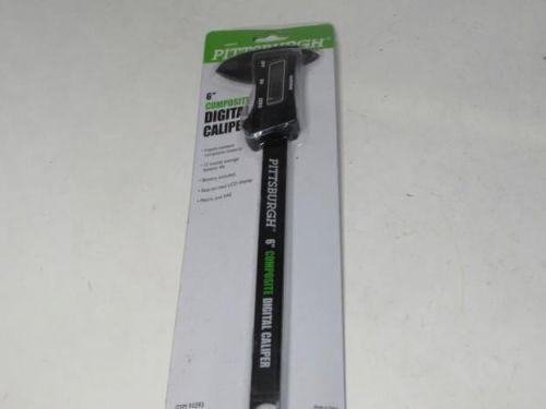 PITTSBURGH 6&#034; DIGITAL CALIPER ITEM 93293