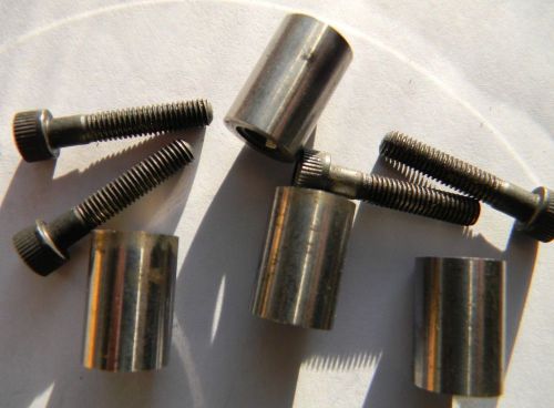 Precision Hardened Toolmaker Locating Button Pin Set Lot of 4 Like Starrett 494