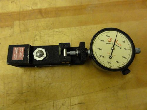 Dillon Force Gauge, 500 Lb Capacity, 5Lb Divisions, includes storage case