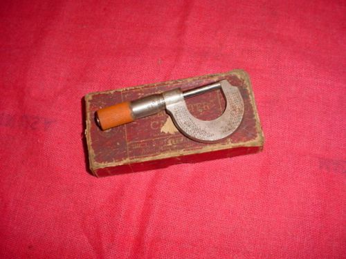 STARRETT 1&#034; MICROMETER IN BOX