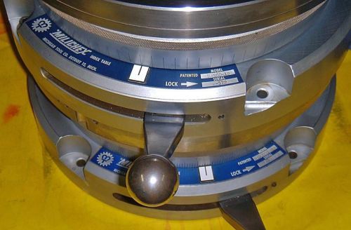 Milichex 1440 index rotary table rare 360+96 set of 12&#034; a.a. gage ultradex-type for sale