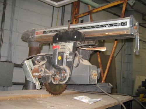 Craftsman 10&#034; radial arm saw for sale