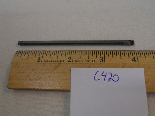 1 NEW 5/32&#034; CIRCLE M.C. CARBIDE BORING BAR CCBM-4-100-7L. TAKES CD INSERT {C420}