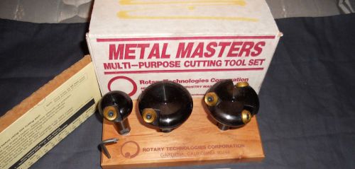 METAL MASTERS MULTI CUTTING TOOL SET W/INSERTS,3pc.SET