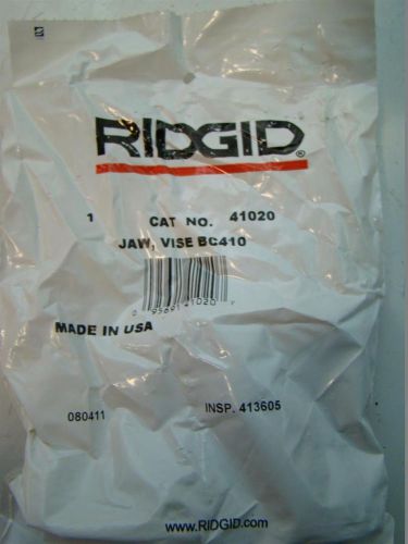 Ridgid Jaw Vise 1/8&#034;-4&#034; for460 Vise INSP. 413605 080411 BC410 41020