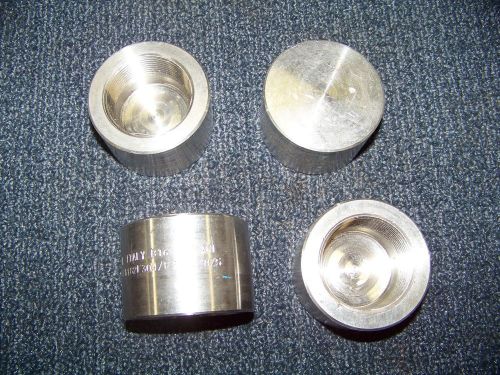 Iml italy b16 1 1/2&#034; 3m flange end cap sa/a182f304/f304l m75 stainless steel 4pc for sale