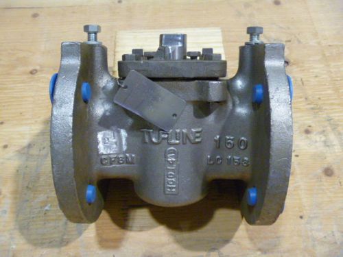 2-1/2&#034; Xomox Tufline 067 316SS 150# PTFE Seat Plug Valve FCTY REPAIRED